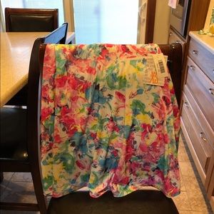 LuLaRoe Floral Skirt